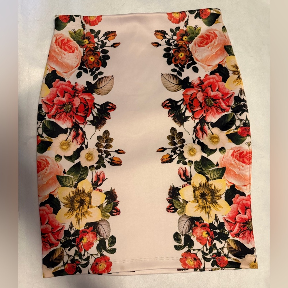 Floral skirt